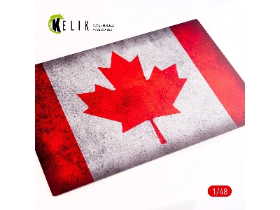Canada Flag - Base - Acrylic 3mm (410x270mm) (410g) - image 2