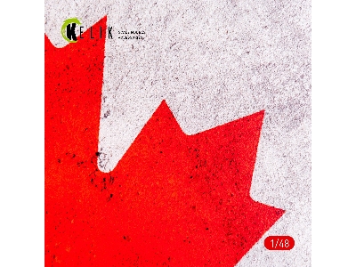 Canada Flag - Base - Acrylic 3mm (410x270mm) (410g) - image 4