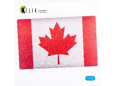Canada Flag - Base - Acrylic 3 Mm (280x180mm) (170g) - image 1