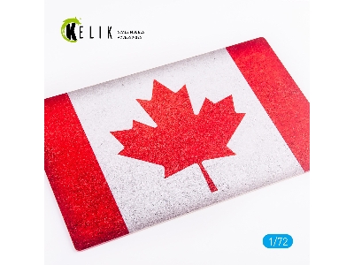 Canada Flag - Base - Acrylic 3 Mm (280x180mm) (170g) - image 2
