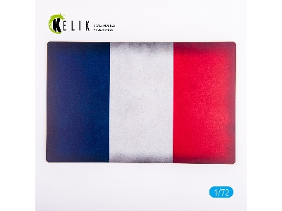 France Flag - Base - Acrylic 3mm (280x180mm) (170g) - image 1