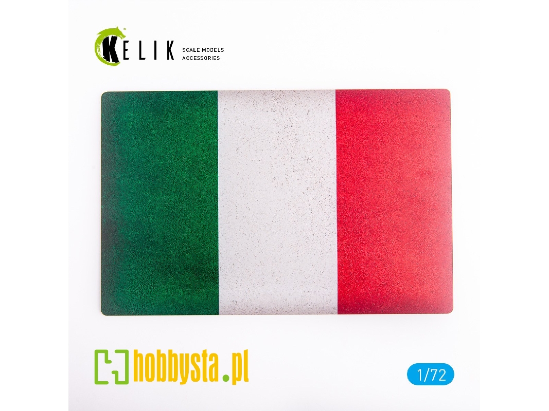 Italy Flag - Base - Acrylic 3mm (280x180mm) (170g) - image 1 Italy Flag - Base - Acrylic 3mm (280x180mm) (170g) - image 1