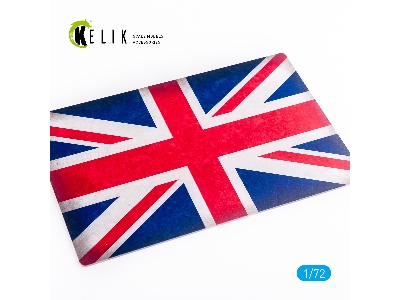 Great Britain Flag - Base - Acrylic 3mm (280x180mm) (170g) - image 2