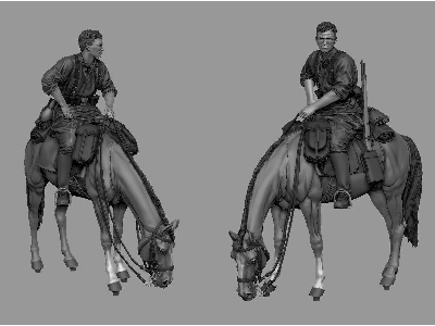 German Mounted Officer (8th Waffen Ss Division 'florian Geyer') - image 1