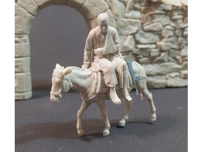 Wounded Fallschirmjager On A Donkey - image 1