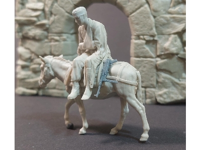 Wounded Fallschirmjager On A Donkey - image 3