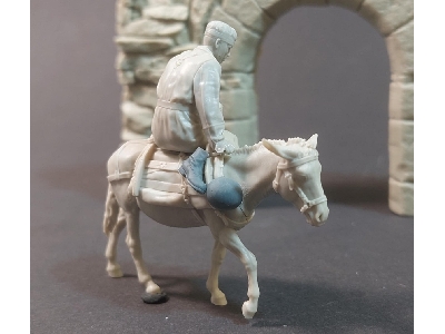 Wounded Fallschirmjager On A Donkey - image 4