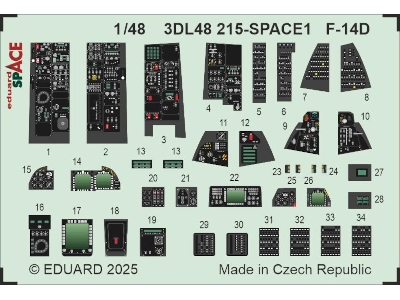 F-14D SPACE 1/48 - GREAT WALL HOBBY - image 3