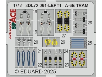 A-6E TRAM SPACE 1/72 - TRUMPETER - image 4