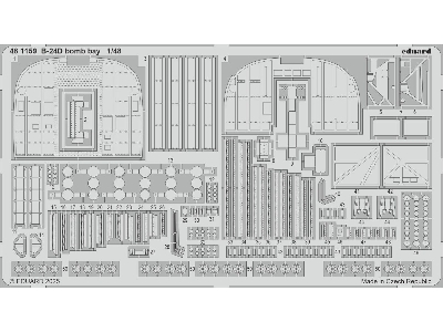 B-24D bomb bay 1/48 - HOBBY BOSS - image 1