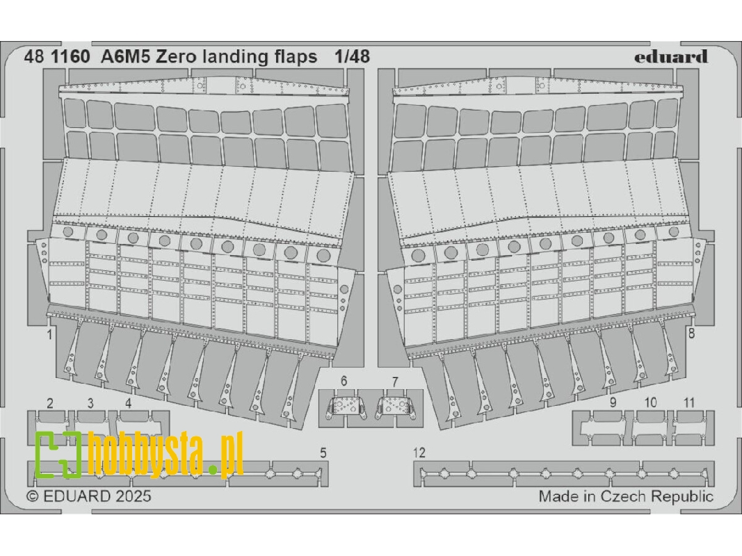 A6M5 Zero landing flaps 1/48 - FINE MOLDS - image 1 A6M5 Zero landing flaps 1/48 - FINE MOLDS - image 1