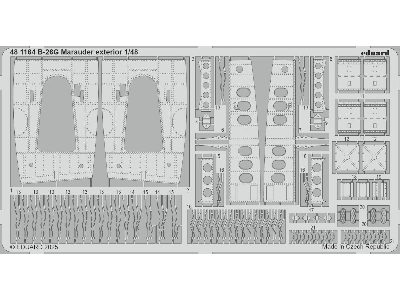 B-26G Marauder exterior 1/48 - ICM - image 1