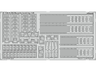 B-26G Marauder bomb bay 1/48 - ICM - image 1