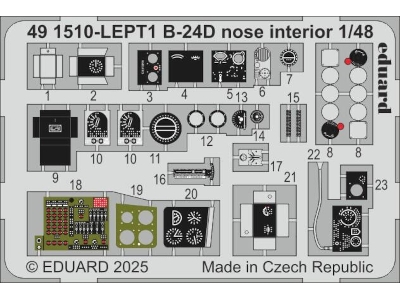 B-24D nose interior 1/48 - HOBBY BOSS - image 1