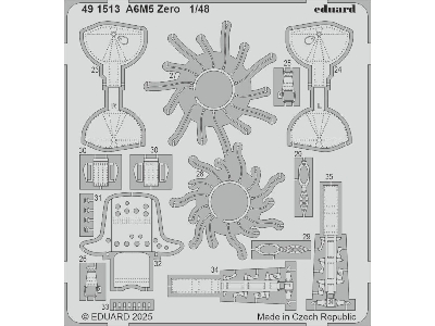 A6M5 Zero 1/48 - FINE MOLDS - image 1