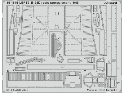 B-24D radio compartment 1/48 - HOBBY BOSS - image 2