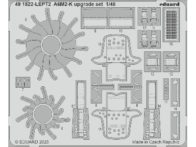 A6M2-K upgrade set 1/48 - EDUARD - image 1