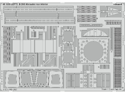B-26G Marauder rear interior 1/48 - ICM - image 1