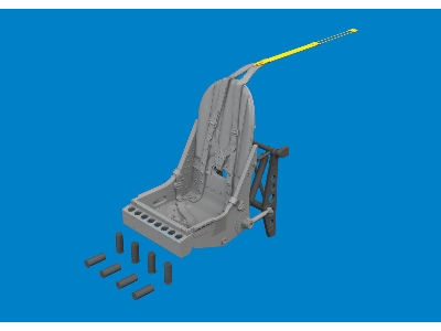 Spitfire Mk. VIII/ Mk. IX seat PRINT 1/24 - AIRFIX - image 2