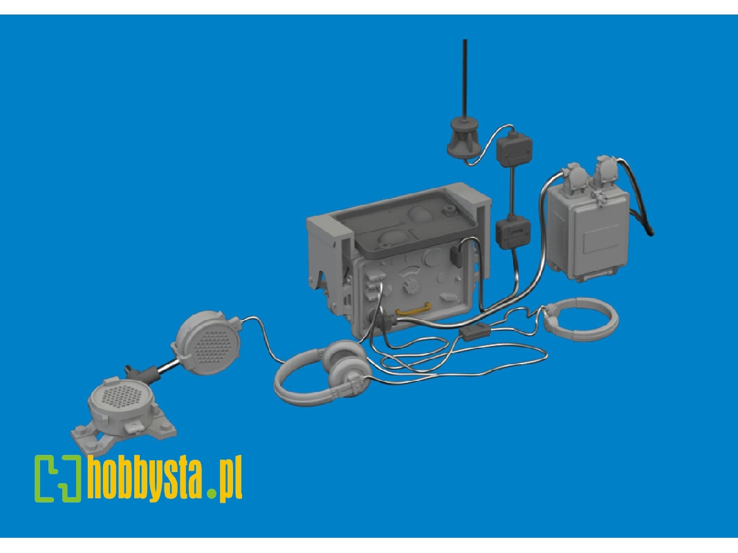 Sd. Kfz. 250 radio equipment PRINT 1/35 - TAKOM - image 1 Sd. Kfz. 250 radio equipment PRINT 1/35 - TAKOM - image 1