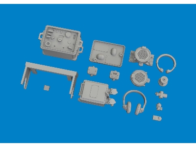 Sd. Kfz.  250 radio equipment PRINT 1/35 - TAKOM - image 3