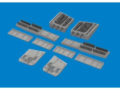 P-40E gun bays PRINT 1/48 - EDUARD - image 1