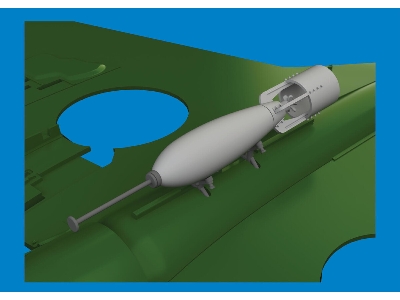 P-40 250lb Mk.2 British bomb PRINT 1/48 - EDUARD - image 2