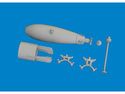 P-40 250lb Mk.2 British bomb PRINT 1/48 - EDUARD - image 4