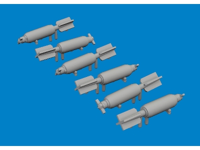 P-40 30lb frag bombs PRINT 1/48 - EDUARD - image 1