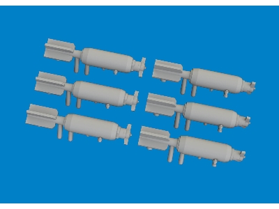P-40 30lb frag bombs PRINT 1/48 - EDUARD - image 3
