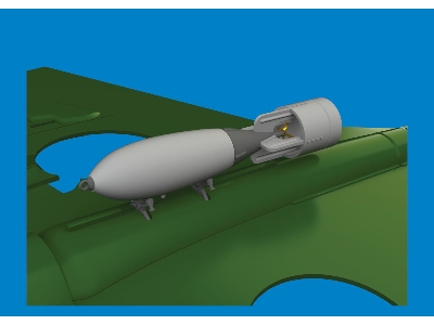 P-40 500lb GP British bomb PRINT 1/48 - EDUARD - image 2