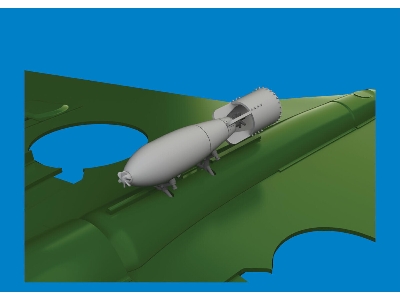 P-40 250lb Mk.1 British bomb PRINT 1/48 - EDUARD - image 2
