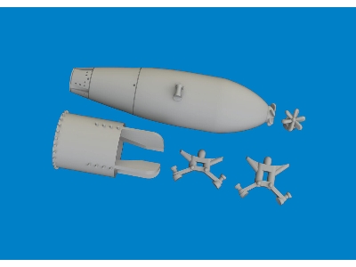 P-40 250lb Mk.1 British bomb PRINT 1/48 - EDUARD - image 4