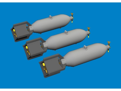 P-40 100lb M30 US bombs PRINT 1/48 - EDUARD - image 3