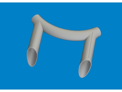 F4F-4 exhausts PRINT 1/48 - ACADEMY - image 3