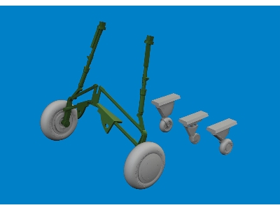 F4F-4 wheels early 1/48 - ACADEMY - image 2