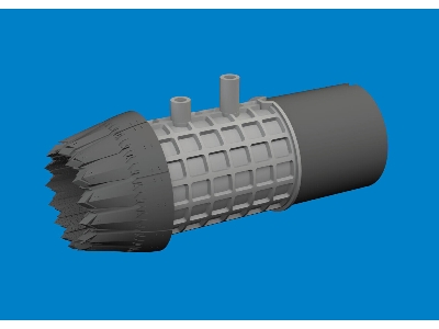 F-35B exhaust nozzle PRINT 1/48 - TAMIYA - image 1