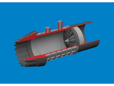 F-35B exhaust nozzle PRINT 1/48 - TAMIYA - image 2