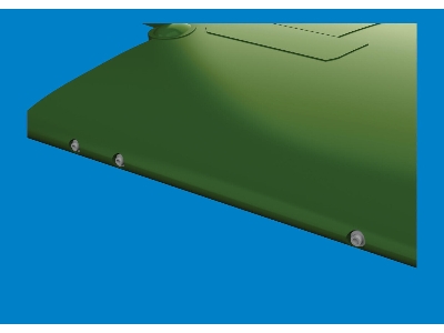 F4F-4 gun barrels PRINT 1/48 - ACADEMY - image 2