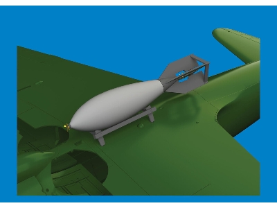 A6M5/7 500kg bomb PRINT 1/48 - EDUARD - image 2