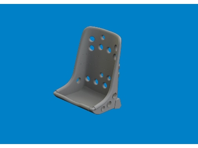 A6M5 seat PRINT 1/48 - EDUARD - image 1