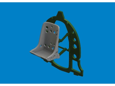 A6M5 seat PRINT 1/48 - EDUARD - image 2