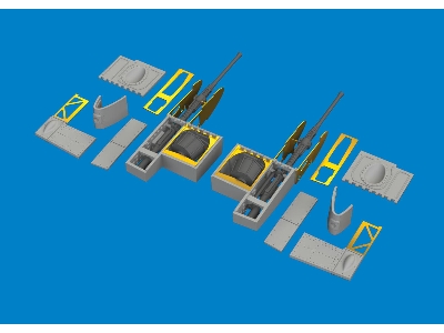 A6M5 Type 52 gun bays PRINT 1/48 - EDUARD - image 1