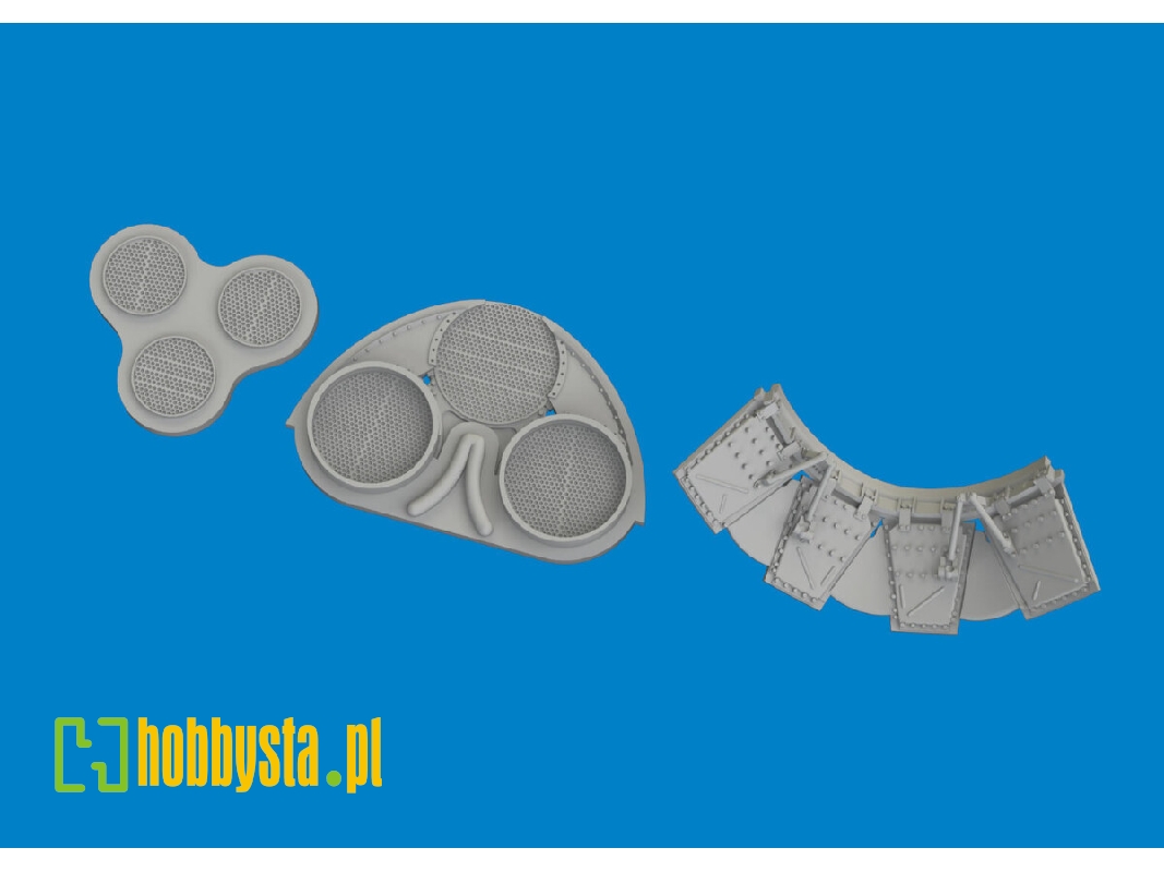 P-40E radiators upgrade set PRINT 1/48 - EDUARD - image 1 P-40E radiators upgrade set PRINT 1/48 - EDUARD - image 1