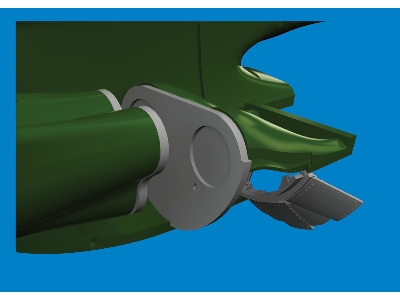 P-40E radiators upgrade set PRINT 1/48 - EDUARD - image 3