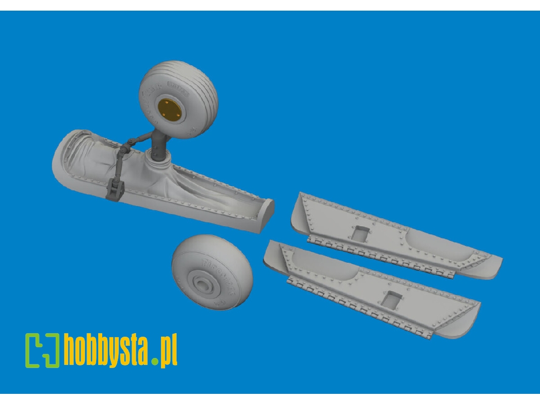 P-40E tail wheel bay PRINT 1/48 - EDUARD - image 1 P-40E tail wheel bay PRINT 1/48 - EDUARD - image 1