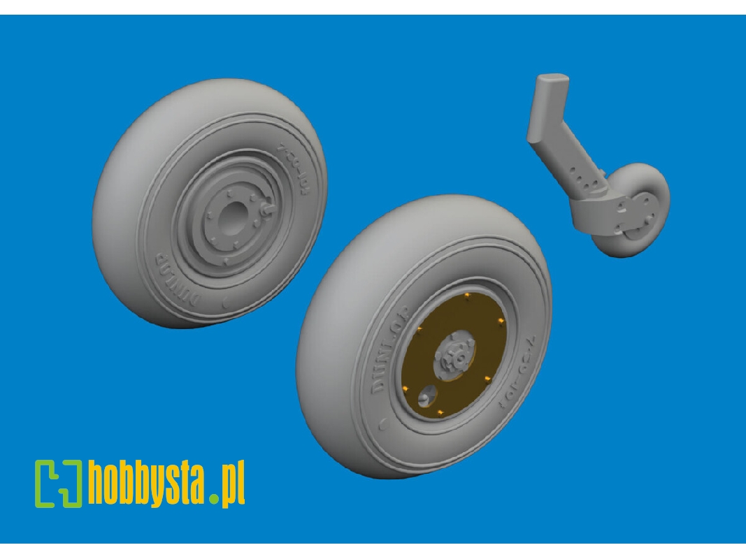 Spitfire Mk. V wheels 1/72 - TAMIYA - image 1 Spitfire Mk. V wheels 1/72 - TAMIYA - image 1
