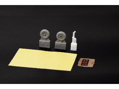 Spitfire Mk. V wheels 1/72 - TAMIYA - image 4