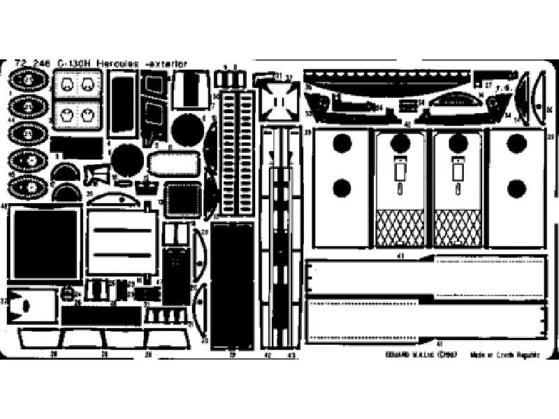 C-130H exterior 1/72 - Amt/Ertl - image 1