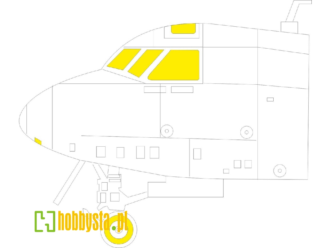 E-2C 1/72 - HELLER - image 1 E-2C 1/72 - HELLER - image 1
